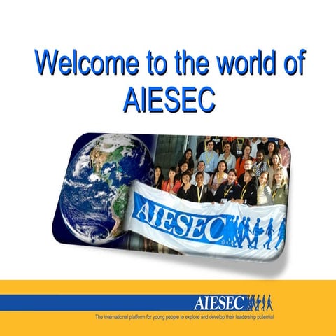 AIESEC HUST 09Fall 招新——外语学院