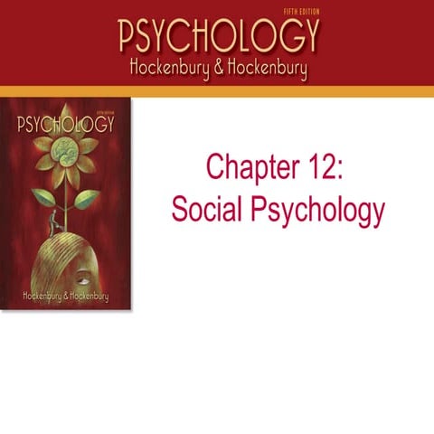 PSYC 1113 Chapter 12