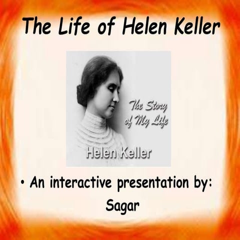PPT On Helen Keller