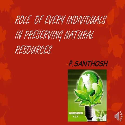 The ways to protect environment | PPT