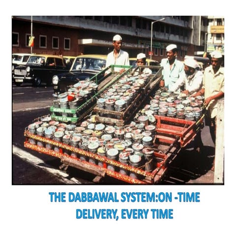 Case Study of Mumbai Dabbawala system-On time delivery Every Time