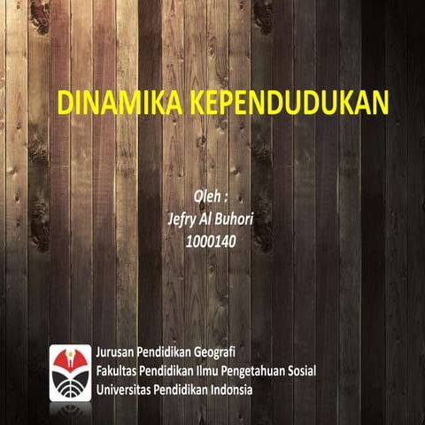 Dinamika Kependudukan