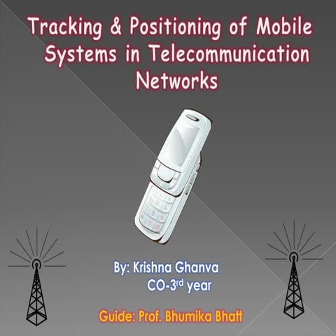Tracking and positioning of mobile in telecommunication network