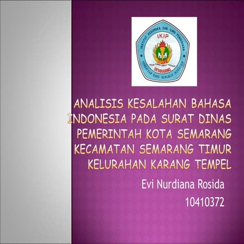 Ppt. analisis bahasa | PPT