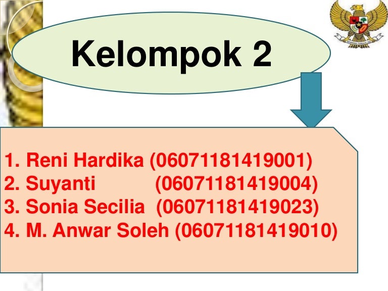 Ppt Integrasi Nasional Dari Kelompok 2 Prodi Pend Bk Unsri