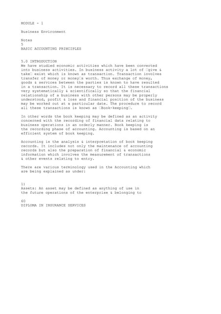 Icai Accounting Basics Pdf