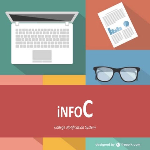 College Notificatoin system Mini Project Slides 