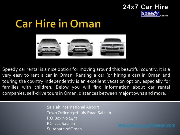 Car Hire in Oman