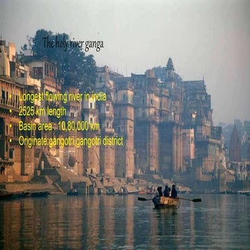 GANGA ACTION PLAN