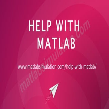 Help with Matlab Research Guidance
