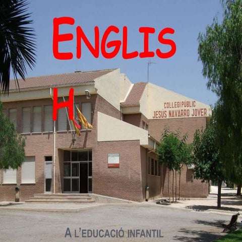 English, a l'educació infantil