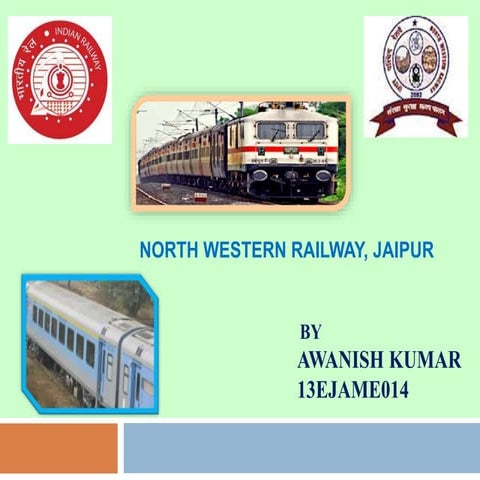 North Western Indian Railway,Jaipur, Rajasthan 2016