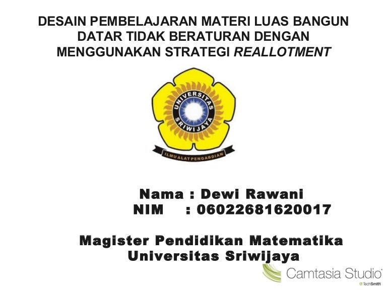 Desain Pembelajaran Materi Luas Bangun Datar Tidak Beraturan Dengan M