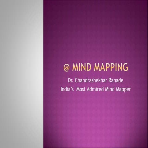 PPt.  @ Mind mapping 2017