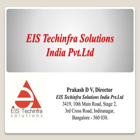 #Kiosk Touch Screens @ #EIS Techinfra Solutions(I) Pvt. Ltd