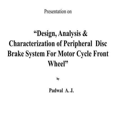 thermal analysis of Brake drum
