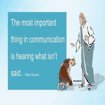 Functions of non-verbal communications