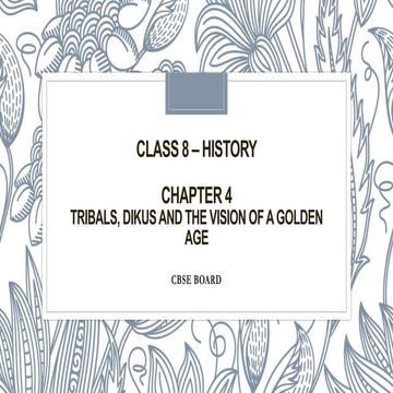 Class VII Social Science (History) Notes Chapter 5 Tribes Nomads and ...