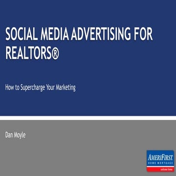 Real Estate Marketing with Social Media 2017 by Dan Moyle