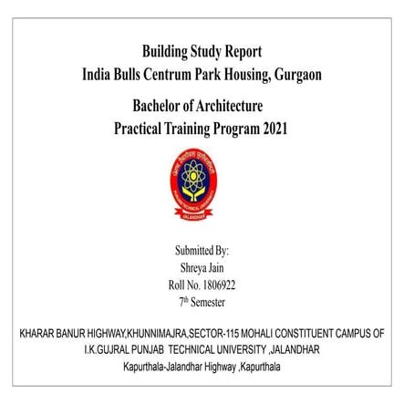 Ppt....centrum park housing, gurgaon