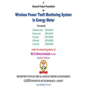 Power thefts 