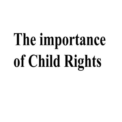 Powerpoint presentation onchild rights.ppt