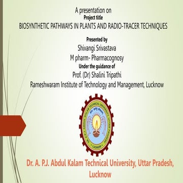 biosynthetic pathways and radiotracer techniques.pptx