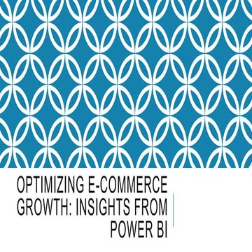e-commerce insights with the help of power BI.pptx