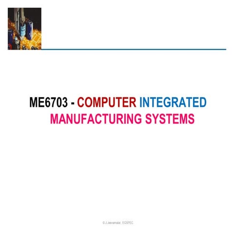 Brief introduction to CAD and CAM – Manufacturing planning ...