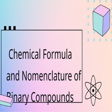 CHEMICAL FORMULA THAT IS NEEDED FOR SCIENCE LABORATORY