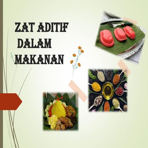 PPT PPT PTT ZAT ADIKTIF DAN ADITIF LENGKAP