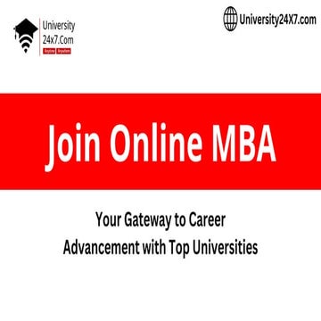 Online MBA: Advance Your Career Through Leading Universities