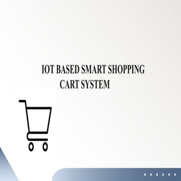 RFID BASED SHOPPING CARTMKKDLL,S,LSLLDSD