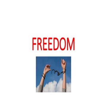Grade 11- Pol sci- Freedom........................ | PPTX