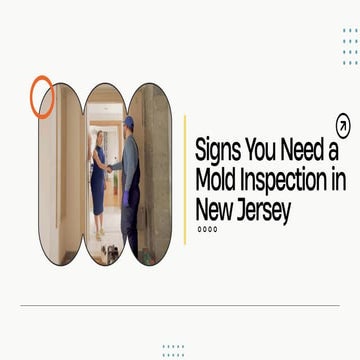 Signs You Need a Mold Inspection in New Jersey | PDF