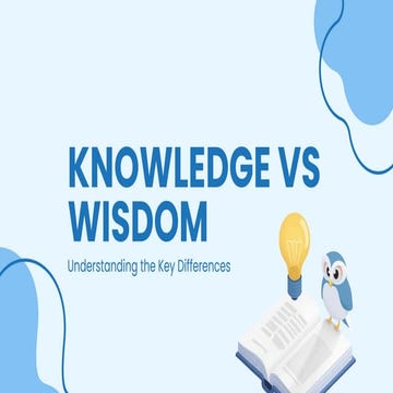 Concept of Wisdom | PPTX