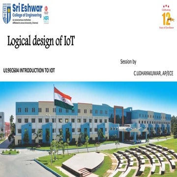 Ppt 3 - IOT logic design | PPTX | Internet of Things | Internet