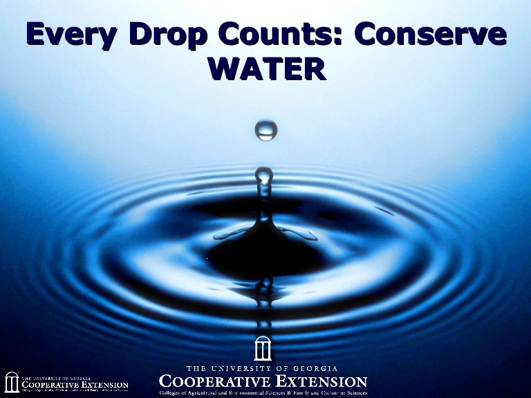 Water Conservation