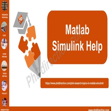 MATLAB Simulink Research Help