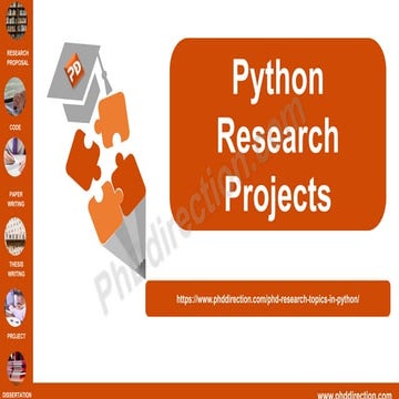 Python Research Projects For Final Year Students | PPTX | Programming ...