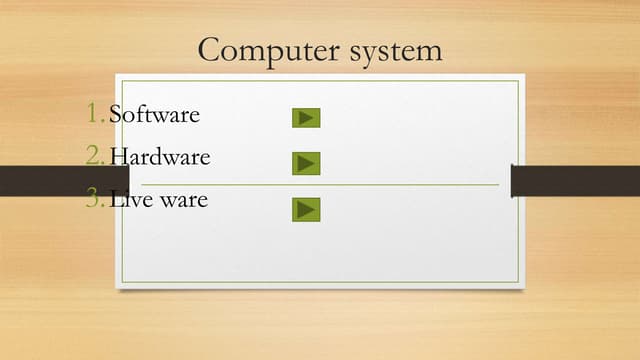 computer system | PPT
