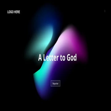 PPT- A Letter to God class 10th presentation.pptx