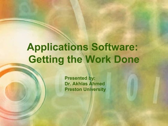 17. software for home, personal, and educational | PPTX