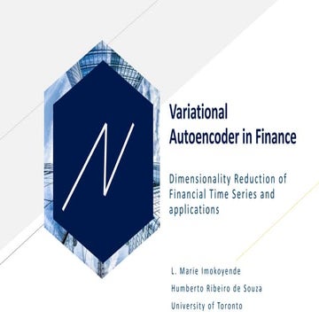 Variational AutoEncoders for Dimensionality Reduction in Finance | PPT