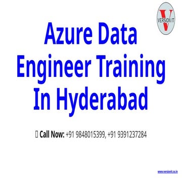 PPT - Azure Data Engineer Training In Hyderabad.pptx