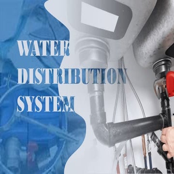Water distribution system _ Building Utilities - Plumbing and ...PPT-BU G2.pptx