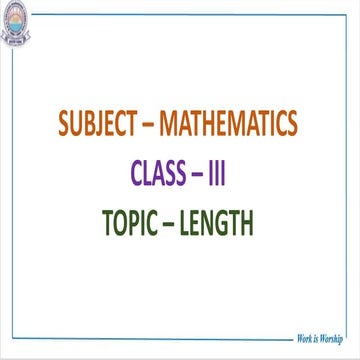 PPT-class vi mathematics subject for the