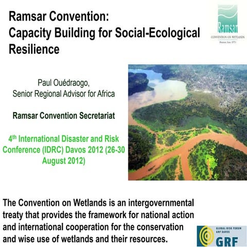 Capacity Building for Social-Ecological Resilience