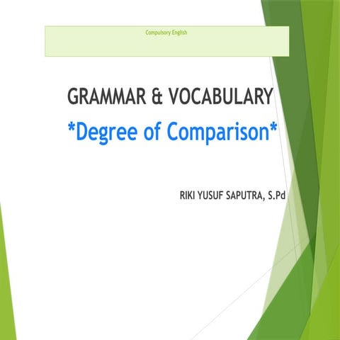 PPT-Degrees-of-Comparison - RIKI YUSUF SAPUTRA.pptx