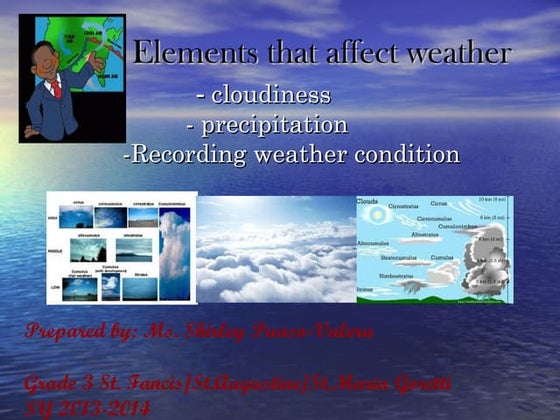 Weather and Weather Elements | PPT